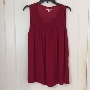 Sonoma goods for life red tank top